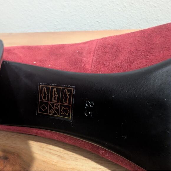 Jeffrey Campbell Potent Pointed Toe Pumps Suede Heels - Picture 9 of 9